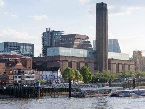 The exterior of the Tate Modern in London
