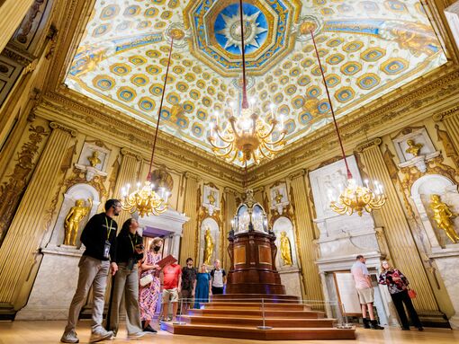 The interior of Kensington Palace