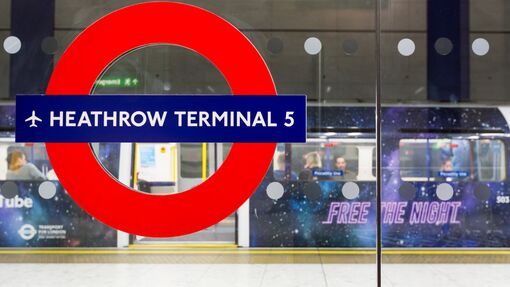 Heathrow Terminal 5 tube station