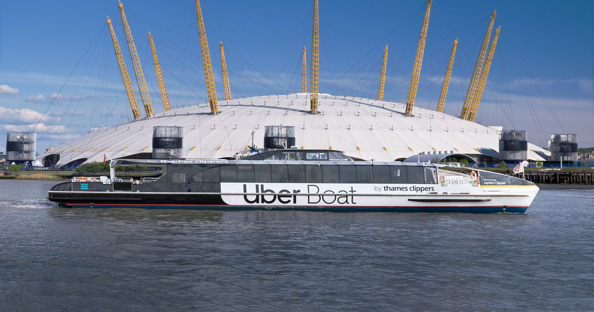 Uber Boat by Thames Clippers Return Ticket VisitBritain