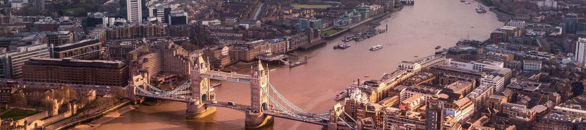 panorama of london