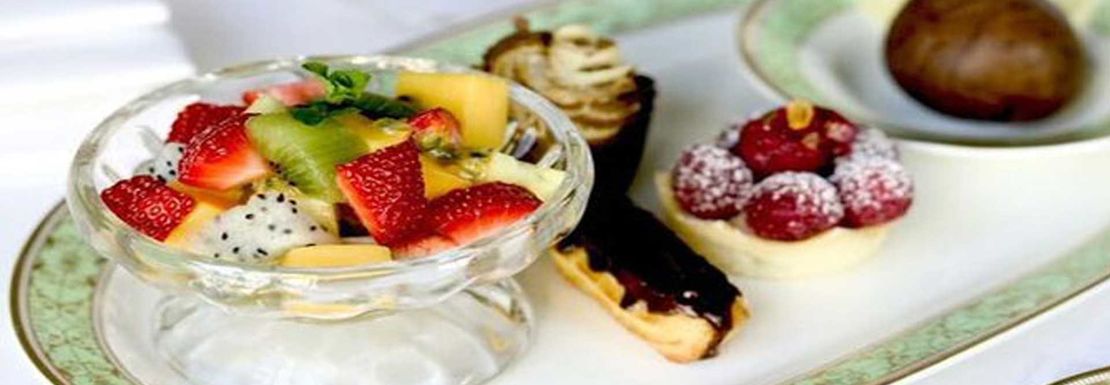 Afternoon tea pastries