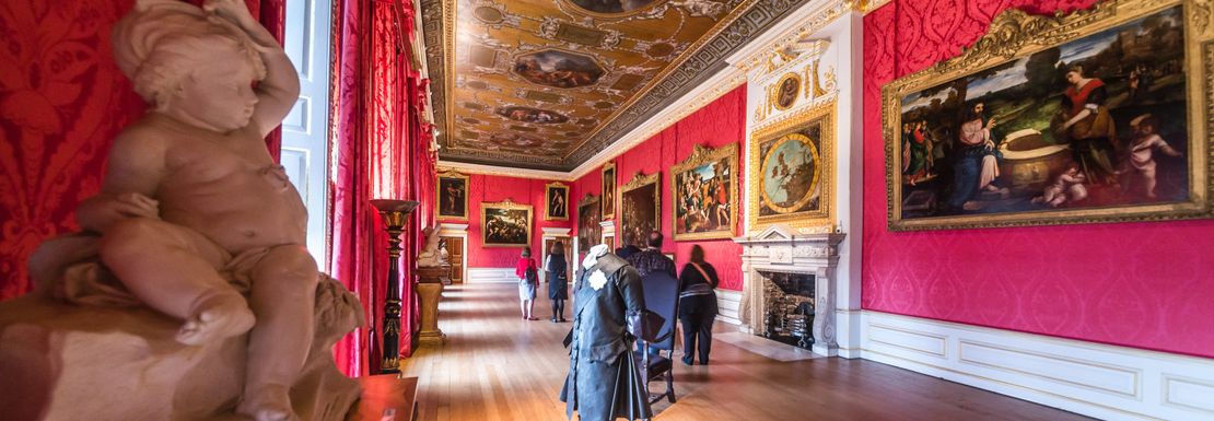 Visitors at Kensington Palace