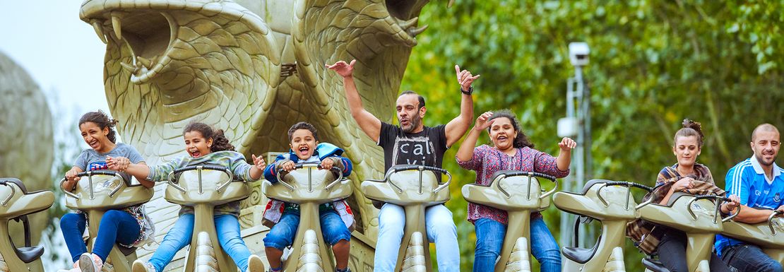 KOBRA ride at Chessington World of Adventures Resort
