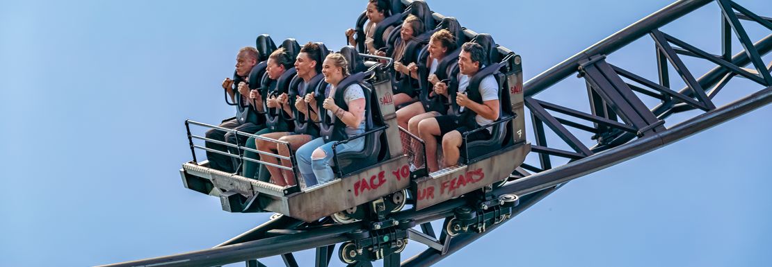 Nemesis Inferno ride at Thorpe Park Resort