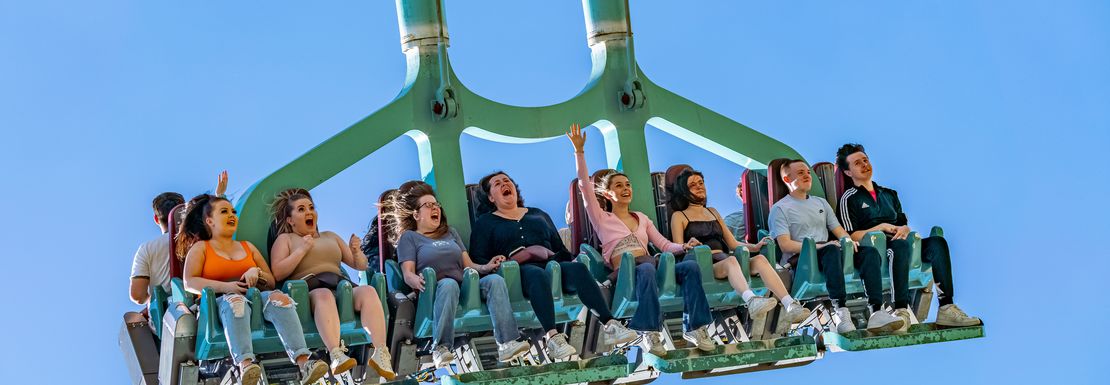 Rush ride at Thorpe Park Resort