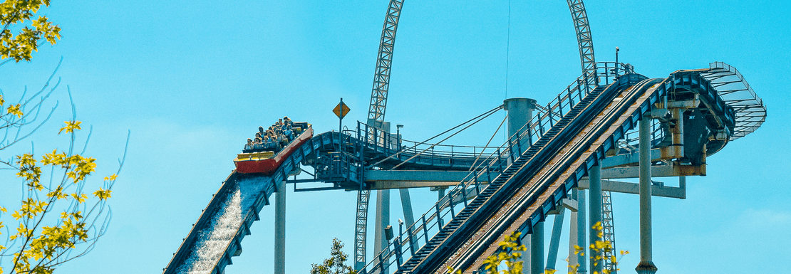 The Swarm ride at Thorpe Park Resort