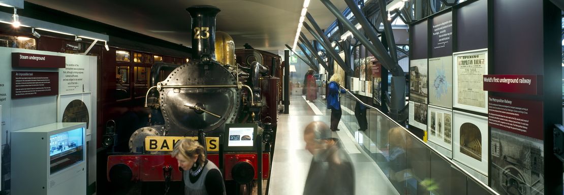 London Transport Museum - Golden Tours 4 _ Steam Underground - Credit Peter Cook