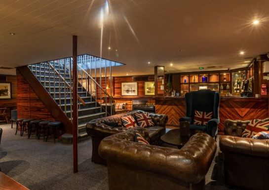 Interior of the old Tattershall Castle ferry where the New Year's Eve celebrations by the River Thames will take place.jpg