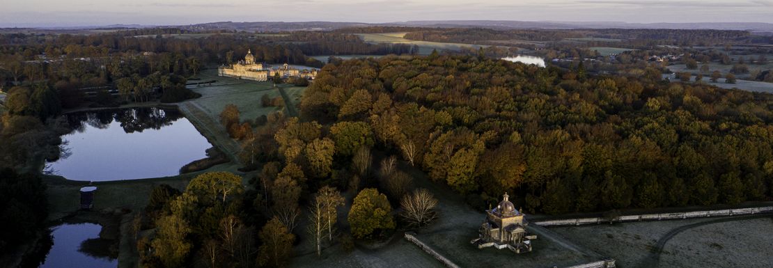 Castle Howard 15 _ drone estate