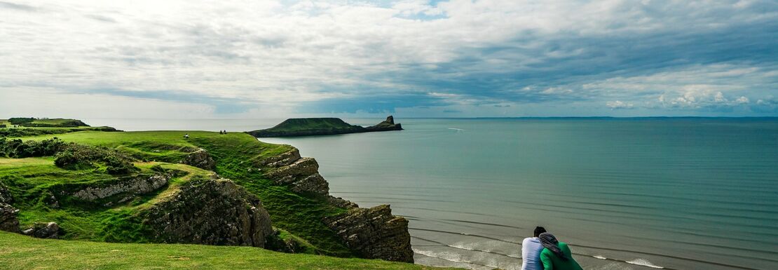 The tour takes in the coastline of wales with its stunning natural beauty