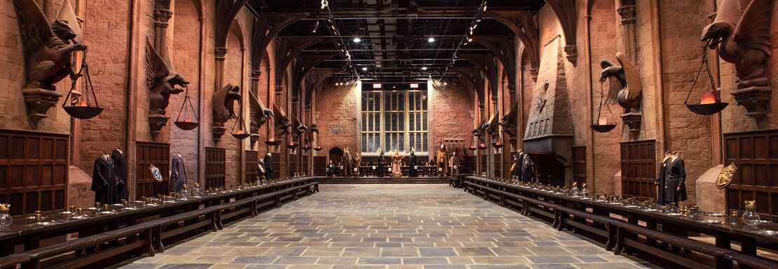 The Great Hall at Hogwarts is created for visitors to experience