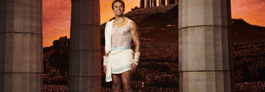 Hercules standing