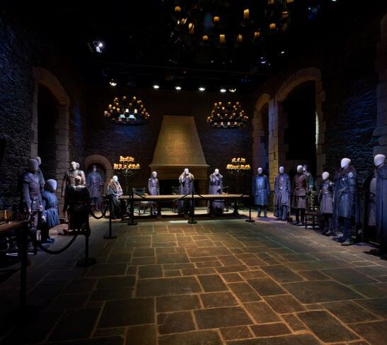 A set design at the Game of Thrones Studio Tour