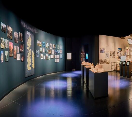 A second museum section at the Game of Thrones Studio Tour
