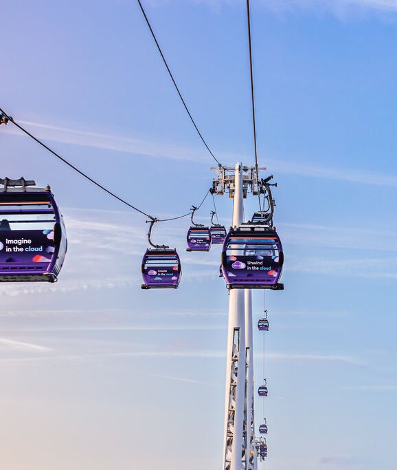 The IFS Cable Cars taking to the sky