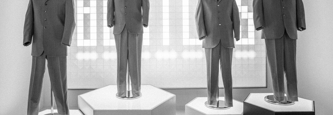 Iconic stage costumes at Beatles Story