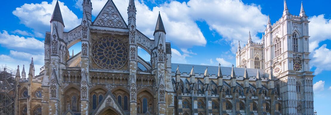 Outside Westminster Abbey